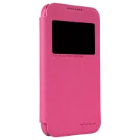 Husă pentru smartphone HTC Desire 320 Nillkin / Flip Cover / Piele / Pink photo 2