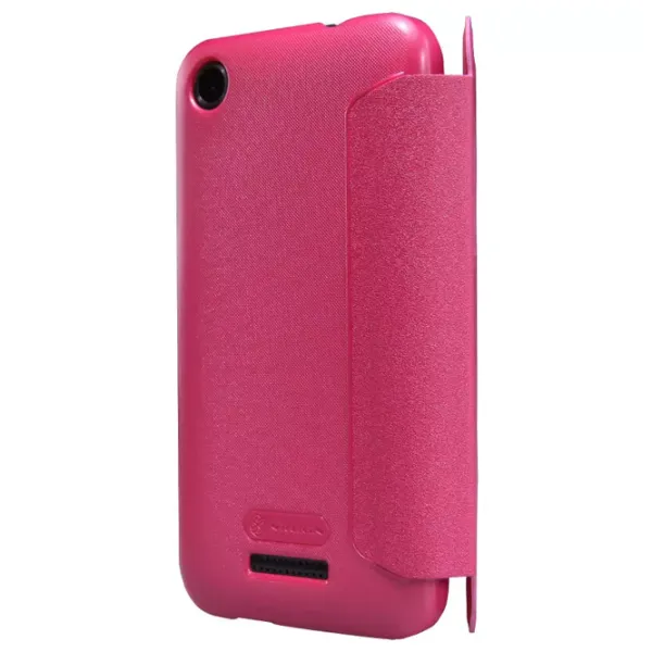Husă pentru smartphone HTC Desire 320 Nillkin / Flip Cover / Piele / Pink photo 5 Husă pentru smartphone HTC Desire 320 Nillkin / Flip Cover / Piele / Pink photo 5