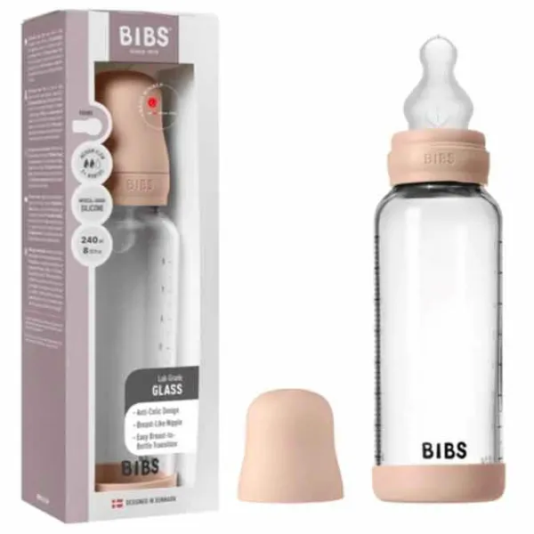 Бутылочка для кормления Bibis Blush Унисекс / 0.24л / Прозрачный photo 2 Бутылочка для кормления Bibis Blush Унисекс / 0.24л / Прозрачный photo 2