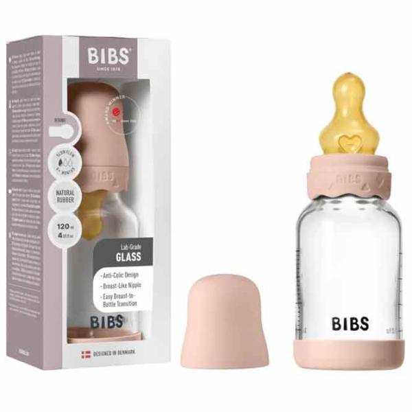 Бутылочка для кормления Bibis Blush Унисекс / 0.12л / Прозрачный photo 2