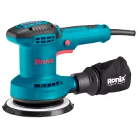 Шлифовальная машина Ronix 6407 Эксцентриковая / 450 Вт / Синий