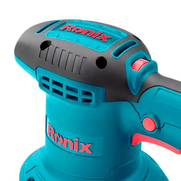 Шлифовальная машина Ronix 6407 Эксцентриковая / 450 Вт / Синий photo 6 Шлифовальная машина Ronix 6407 Эксцентриковая / 450 Вт / Синий photo 6