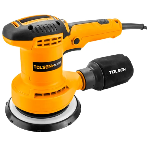 Șlefuitor Tolsen 79567 Cu excentric / 450 W / Yellow photo 1 Șlefuitor Tolsen 79567 Cu excentric / 450 W / Yellow photo 1
