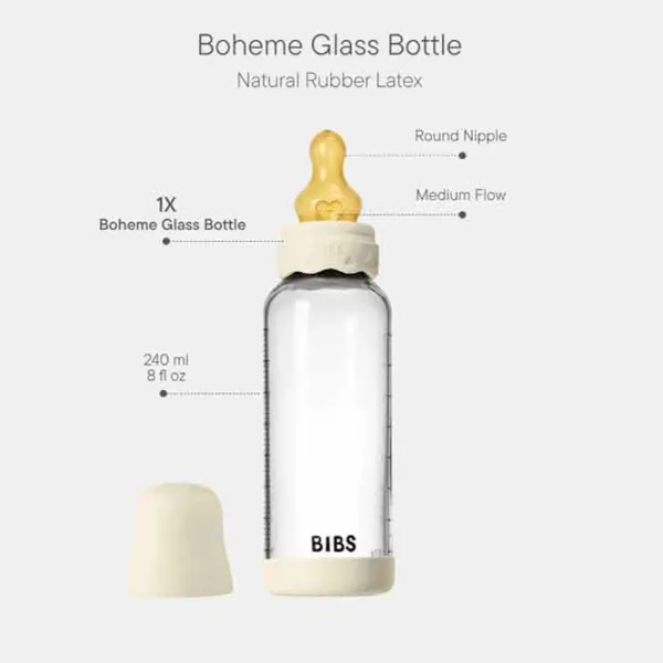 Бутылочка для кормления Bibis Boheme  Унисекс / 0.24л / Прозрачный photo 5