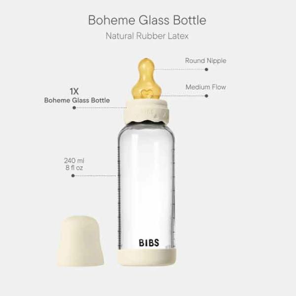 Бутылочка для кормления Bibis Boheme  Унисекс / 0.24л / Прозрачный photo 5
