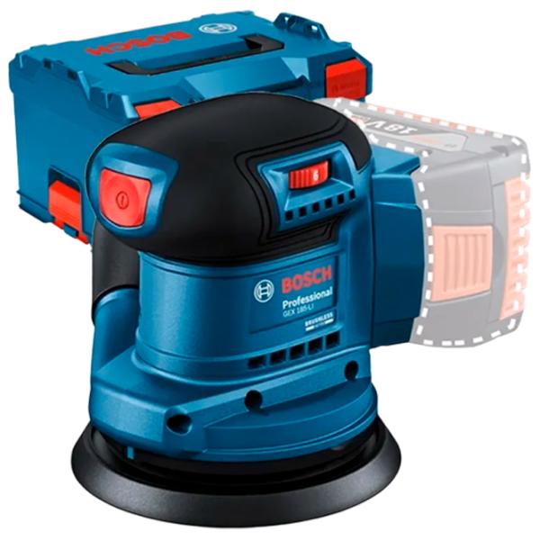 Șlefuitor Bosch GEX 185-LI Cu excentric / / Blue photo 1 Șlefuitor Bosch GEX 185-LI Cu excentric / / Blue photo 1