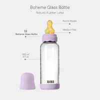 Biberon Bibis Violet Sky Unisex / 0.24l / Transparent photo 3