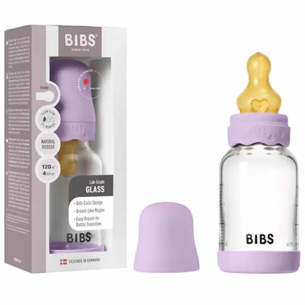 Бутылочка для кормления Bibis Boheme  Унисекс / 0.12л / Прозрачный photo 1