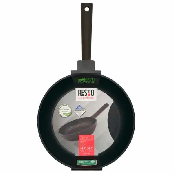 Tigaie Resto Marmura 94011 Clasic / 28 cm / Black photo 6
