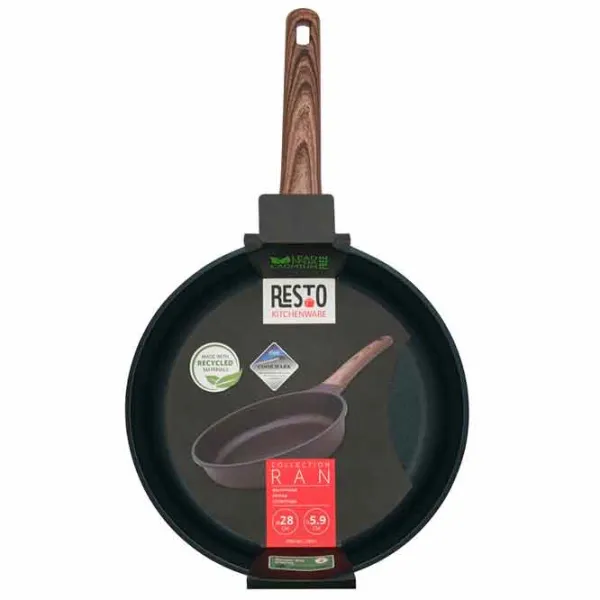 Tigaie Resto Marmura 93911 Clasic / 28 cm / Black photo 7
