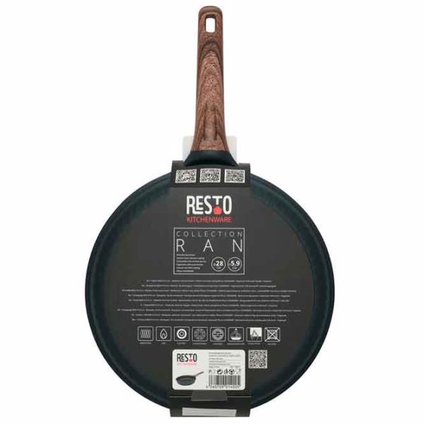 Tigaie Resto Marmura 93911 Clasic / 28 cm / Black photo 8