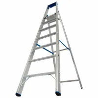 Scară pliantă Bauwelt Slim 1 secțiex10 150 kg photo 2