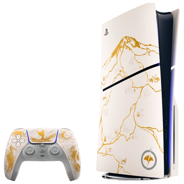 Sony PlayStation 5 Slim Disc Edition Ghost of Yōtei 1 ТБ / Золото photo 1