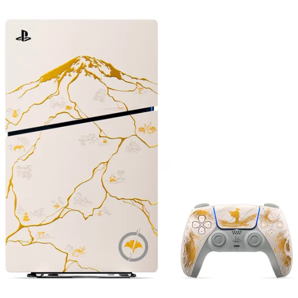 Sony PlayStation 5 Slim Disc Edition Ghost of Yōtei 1 ТБ / Золото photo 2