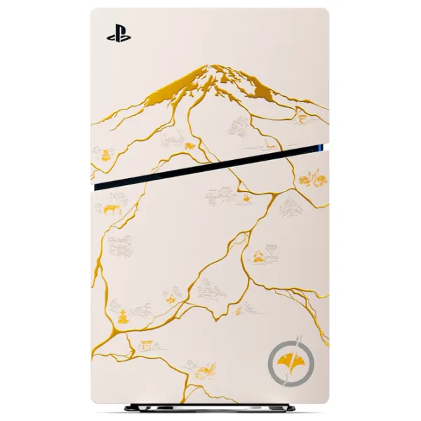 Sony PlayStation 5 Slim Disc Edition Ghost of Yōtei 1 ТБ / Золото photo 3