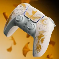 Геймпад Sony DualSense Ghost of Yotei Limited Edition Беспроводные / 16 buttons / Золото photo 8