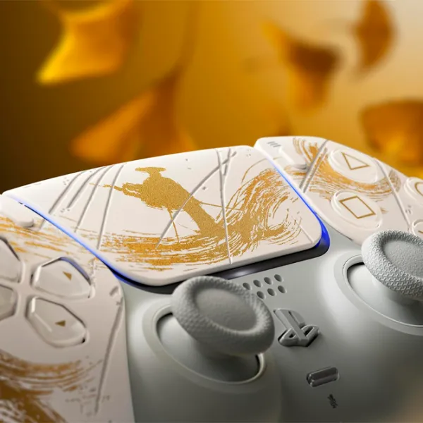 Геймпад Sony DualSense Ghost of Yotei Limited Edition Беспроводные / 16 buttons / Золото photo 9 Геймпад Sony DualSense Ghost of Yotei Limited Edition Беспроводные / 16 buttons / Золото photo 9