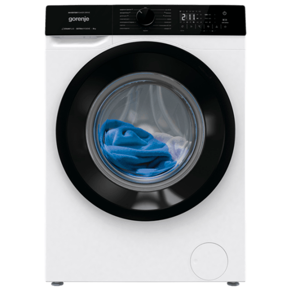 Стиральная машина Gorenje WNHA62SASEU 6 кг / 1400 об/мин / Белый photo 1 Стиральная машина Gorenje WNHA62SASEU 6 кг / 1400 об/мин / Белый photo 1