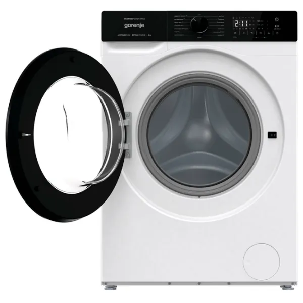 Стиральная машина Gorenje WNHA62SASEU 6 кг / 1400 об/мин / Белый photo 2 Стиральная машина Gorenje WNHA62SASEU 6 кг / 1400 об/мин / Белый photo 2