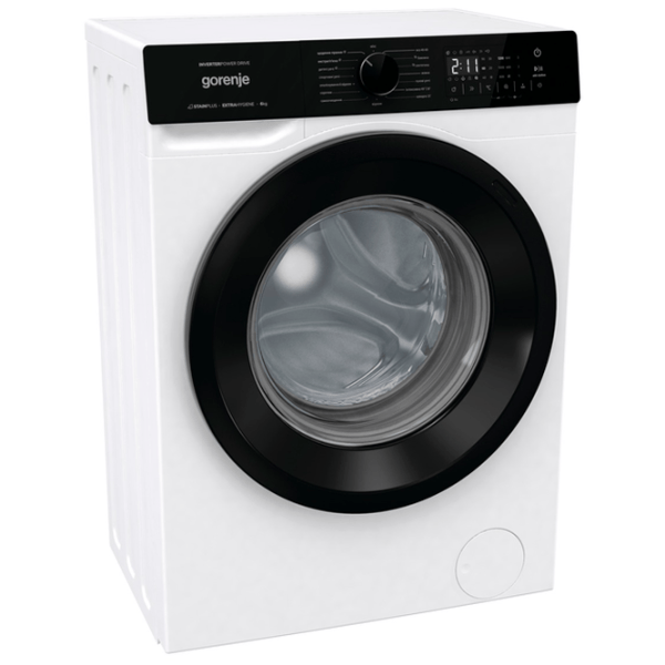 Стиральная машина Gorenje WNHA62SASEU 6 кг / 1400 об/мин / Белый photo 3 Стиральная машина Gorenje WNHA62SASEU 6 кг / 1400 об/мин / Белый photo 3