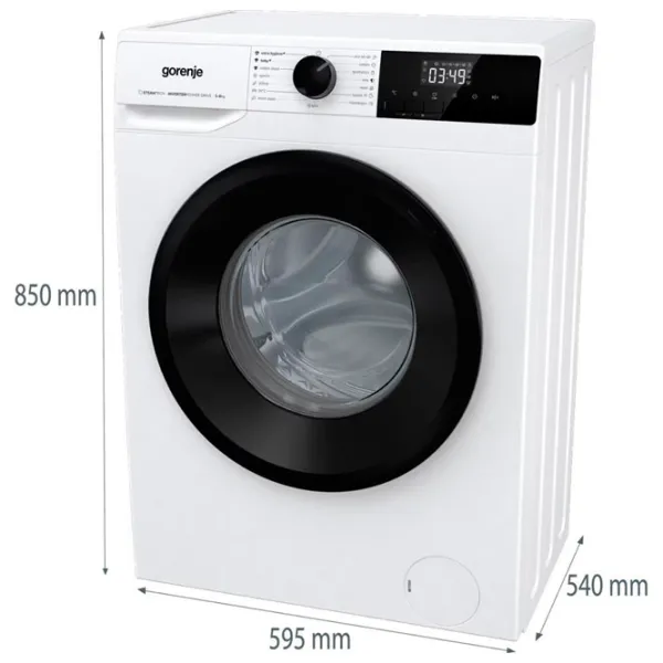 Mașină de spălat Gorenje W11NHPI84AS 8 kg / 1400 rpm / White photo 12