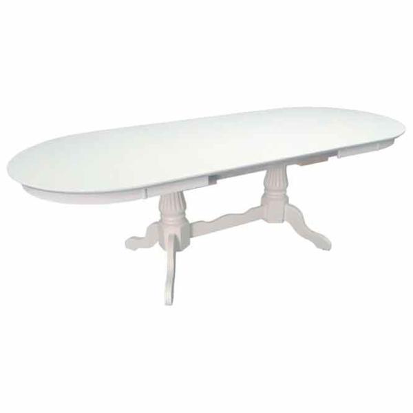 Обеденные стол со стульями Evelin HV-33V White + 8 Овальная / Дерево / Белый photo 4 Обеденные стол со стульями Evelin HV-33V White + 8 Овальная / Дерево / Белый photo 4