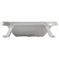 Cădiță pentru bebeluși Ok Baby Onda Slim Unisex / 0 - 6 luni / Gray photo 5