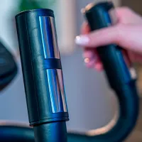 Bicicletă eliptică Thunder Blaze Tracțiune: Față / 130 kg / Black Blue photo 10