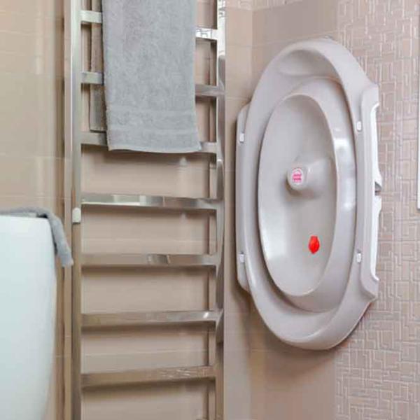 Детская ванночка Ok Baby Onda Slim  Унисекс / 0 - 6 месяцев / Серый photo 4 Детская ванночка Ok Baby Onda Slim  Унисекс / 0 - 6 месяцев / Серый photo 4