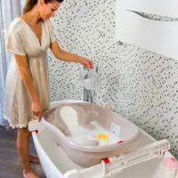 Cădiță pentru bebeluși Ok Baby Onda Unisex / 0 - 12 luni / Gray photo 4