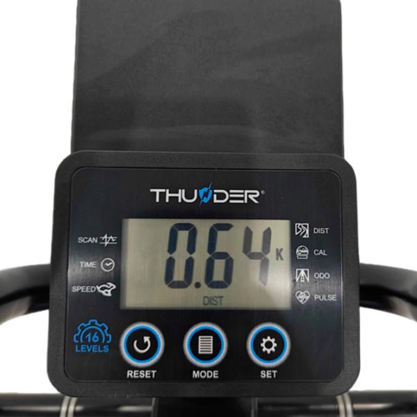 Bicicletă eliptică Thunder Sparky Tracțiune: Din spate / 110 kg / Black photo 4
