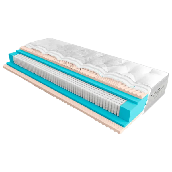 Saltea ortopedică EMM ARGENTO Belsonno 160 x 200 cm Înălțimea saltelei: 27 cm photo 4