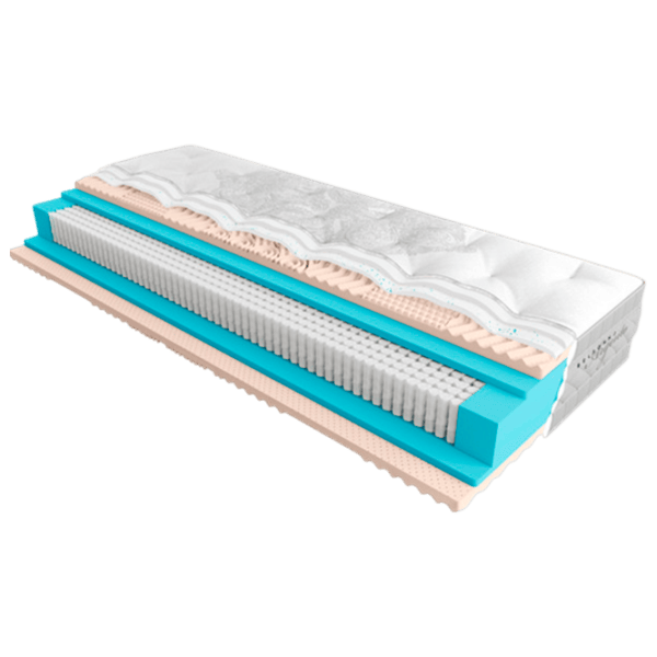 Saltea ortopedică EMM ARGENTO Belsonno 160 x 200 cm Înălțimea saltelei: 27 cm photo 4