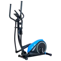 Эллиптический тренажер Thunder Atrox Привод: Задний / 110 кг / Чёрный Синий