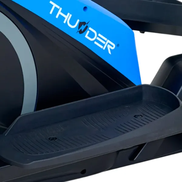 Эллиптический тренажер Thunder Atrox Привод: Задний / 110 кг / Чёрный Синий photo 9