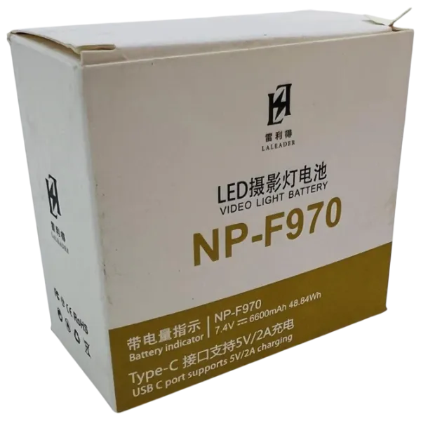 Аккумулятор для фотоаппарата Yidoblo NP-F970 Li-Ion / 6600 мАч photo 4