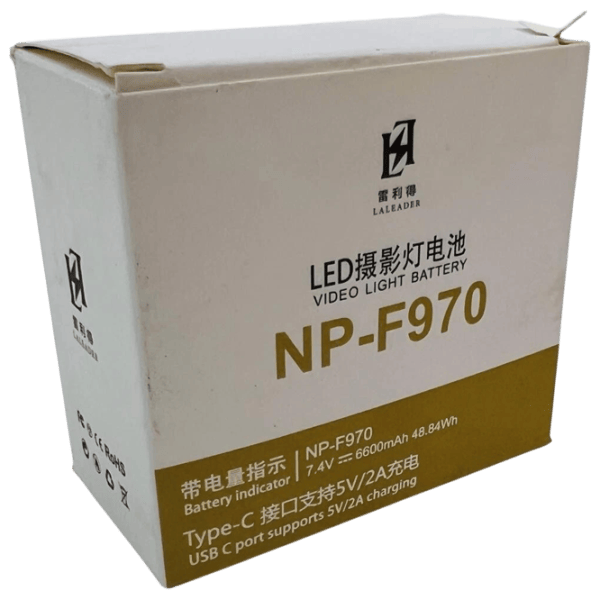 Аккумулятор для фотоаппарата Yidoblo NP-F970 Li-Ion / 6600 мАч photo 4