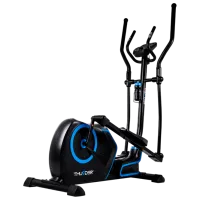 Bicicletă eliptică Thunder Zephyr Tracțiune: Din spate / 150 kg / Black Blue