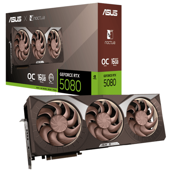 Placă video Asus GeForce RTX 5080 Noctua OC Edition PCI Express x16 5.0 / 16 GB photo 9