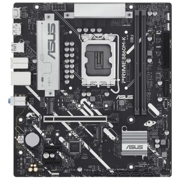 Placă de bază Asus PRIME B860M-K mATX / Intel B860M-K photo 1
