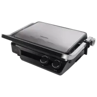 Grill electric Hisense HCG2000XXL Contact, Barbecue / 2000 W / Black Inox