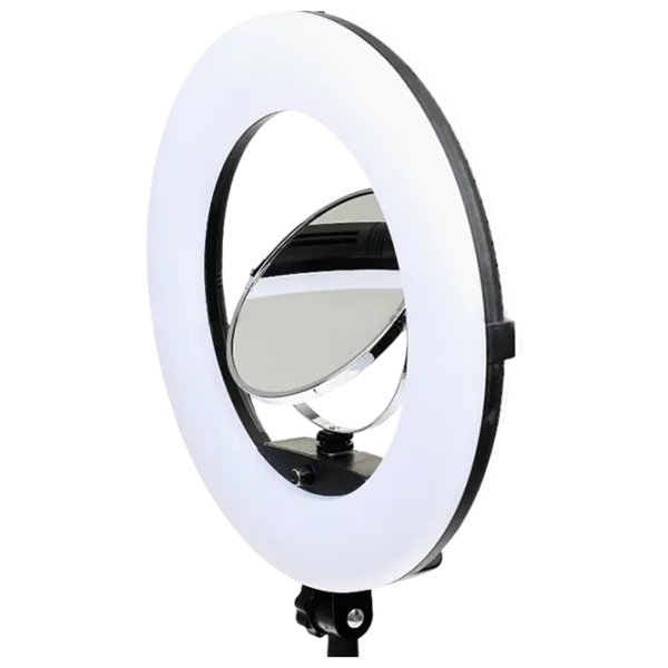 Кольцевая лампа Yidoblo FD-480II + 2 Battery 457 мм Черный photo 2