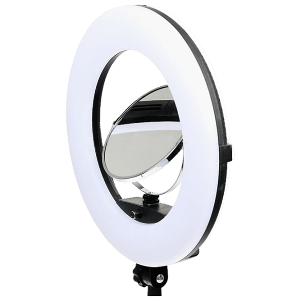 Кольцевая лампа Yidoblo FD-480II + 2 Battery 457 мм Черный photo 2