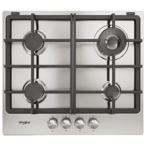 Газовая варочная панель Whirlpool TKRL 661 IX Нержавеющая сталь / Нержавеющая сталь photo 1