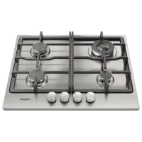 Plită încorporabilă pe gaz Whirlpool TKRL 661 IX Inox / Inox photo 2