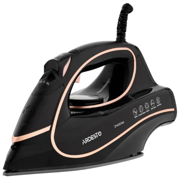 Fier de călcat Ardesto IR-B2235 Clasic / 2400 W / Black photo 1 Fier de călcat Ardesto IR-B2235 Clasic / 2400 W / Black photo 1