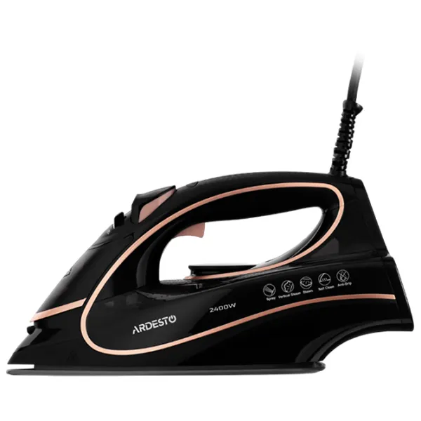 Fier de călcat Ardesto IR-B2235 Clasic / 2400 W / Black photo 4 Fier de călcat Ardesto IR-B2235 Clasic / 2400 W / Black photo 4