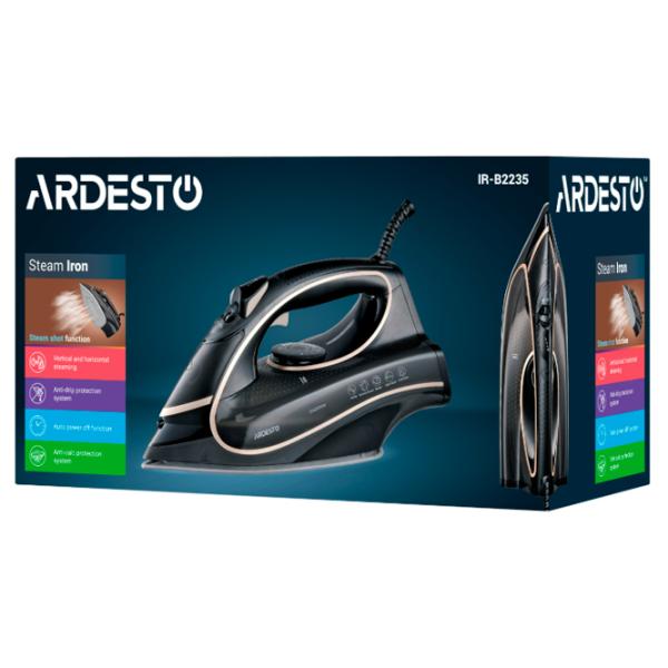 Fier de călcat Ardesto IR-B2235 Clasic / 2400 W / Black photo 8 Fier de călcat Ardesto IR-B2235 Clasic / 2400 W / Black photo 8