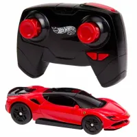 Mașină Hot Wheels SF90 / / Black Red photo 2