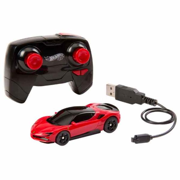 Mașină Hot Wheels SF90   / / Black Red photo 4